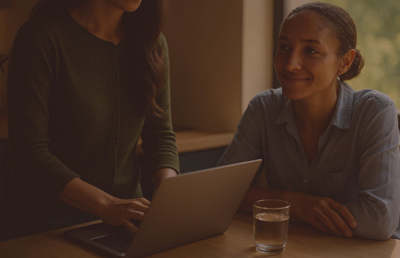 Product interface demonstration with user